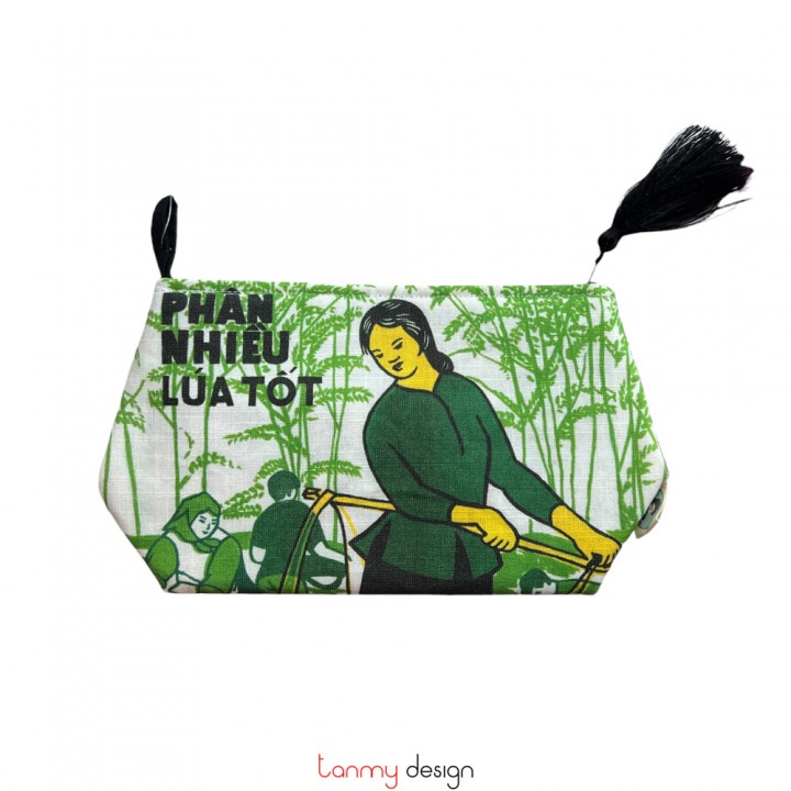 Travel pouch - Color propaganda posters about agriculture S